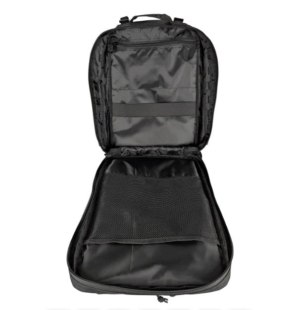 Kemp USA Small Assault Tactical Backpack for Military Army Black medical supply