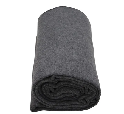 Kemp USA 50% Wool Blanket Gray medical supply
