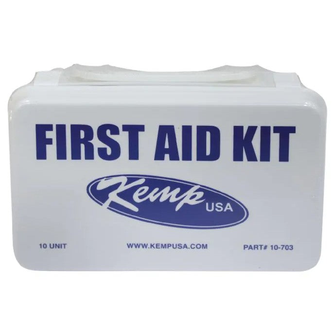 Kemp USA 10 Unit 10 Person First Aid Kit medical supply