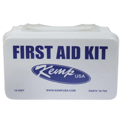 Kemp USA 10 Unit 10 Person First Aid Kit medical supply