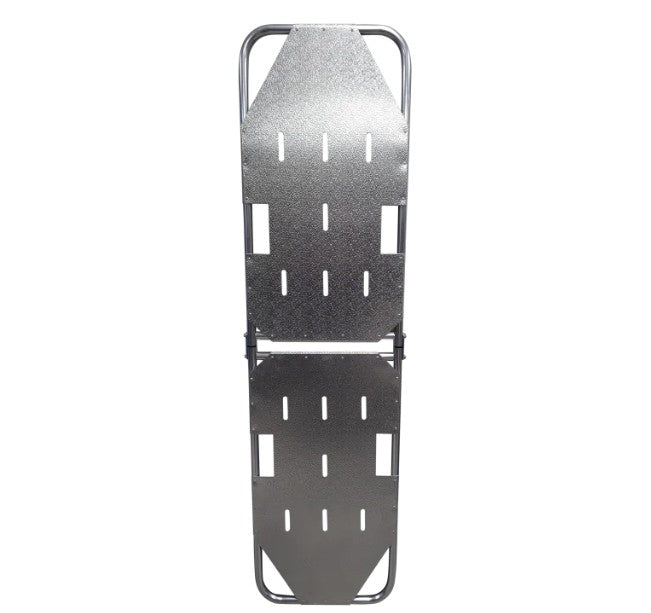 Kemp USA Aluminum Metal Flat Folding Stretcher medical supply