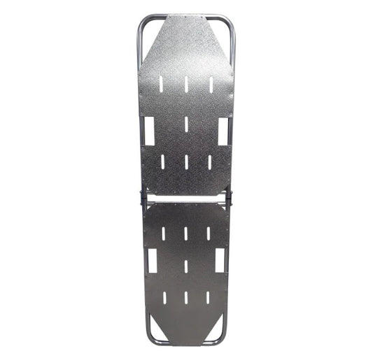 Kemp USA Aluminum Metal Flat Folding Stretcher medical supply