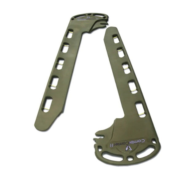 Hartwell CombiCarrier II Backboard Scoop Stretcher Olive Green medical supply