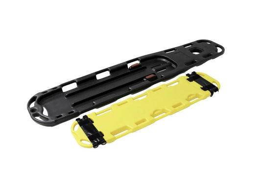 Kemp USA Adult Child 2-in-1 Combo Spineboard Yellow Black medical supply