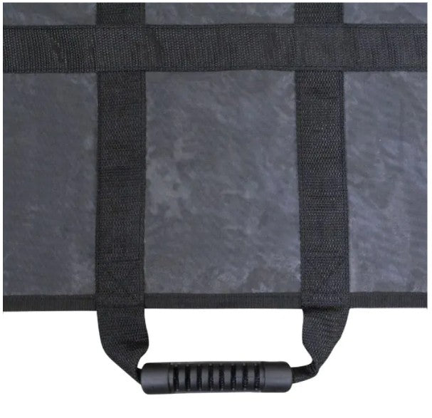 Kemp USA Premium Patient Carry Sheet Black medical supply