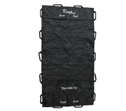 Kemp USA Premium Patient Carry Sheet Black medical supply