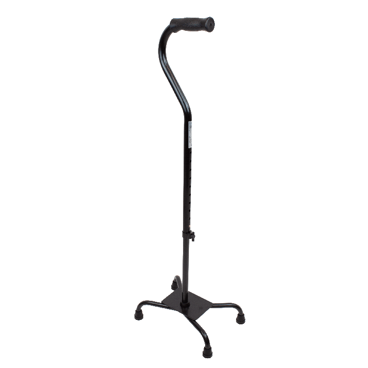 Bari+Max Bariatric Quad Cane Large Base Case medical supply