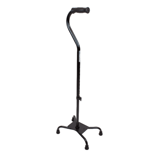 Bari+Max Bariatric Quad Cane Large Base Case medical supply