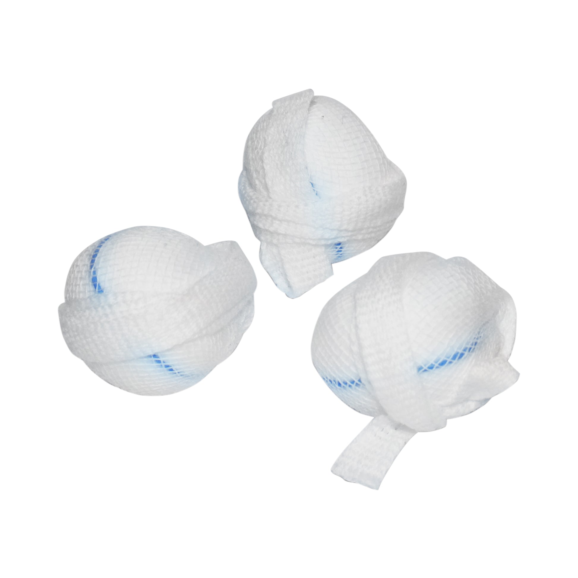 American White Cross Tonsil Sponges Single Strung 1 in Large Case of 500 medical supply
