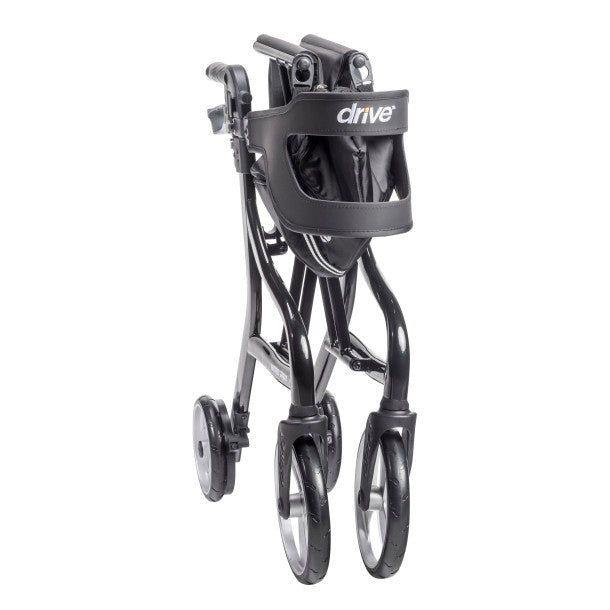 Nitro Sprint Rollator Rolling Walker, Hemi Height (102662BK-H), Black