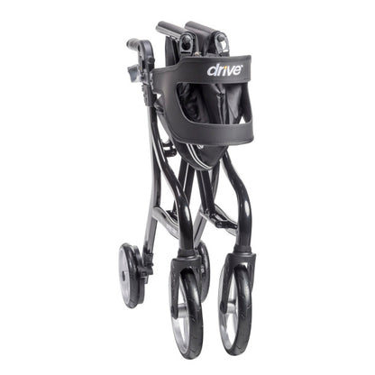Nitro Sprint Rollator Rolling Walker, Hemi Height (102662BK-H), Black
