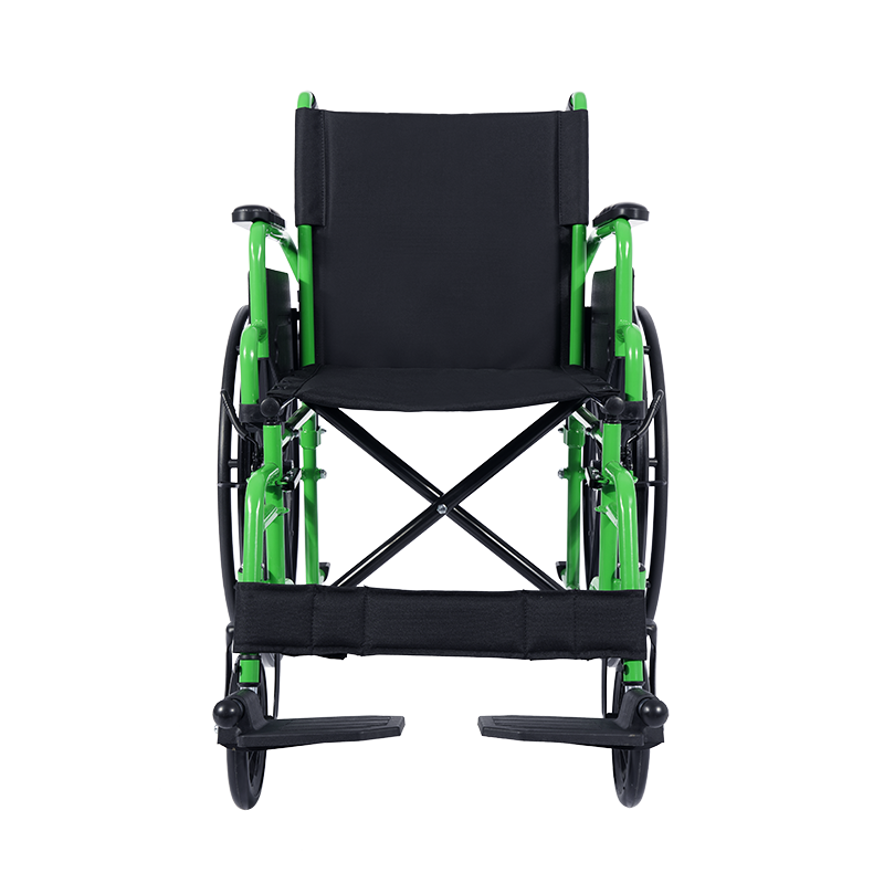 Dynarex GreenLine Cruiser Wheelchair 16 x 16 with Foot Rest medical supply