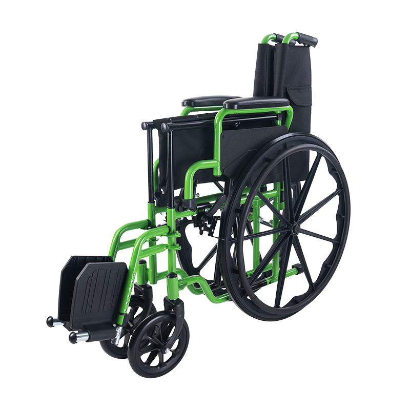 Dynarex GreenLine Cruiser Wheelchair 16 x 16 with Foot Rest medical supply