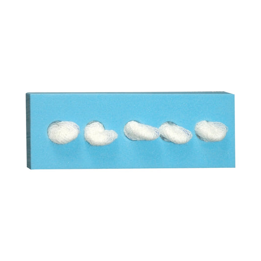 Dukal Cherry Sponges 1/2 inch case of 500 medical supply