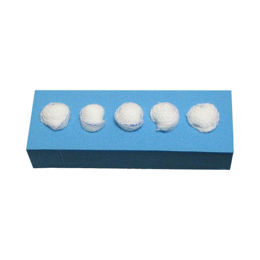 American White Cross Peanut Sponges 3/8in Case of 500 medical supply