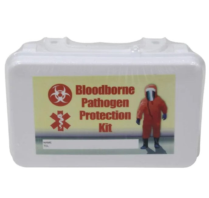 Kemp USA Bloodborne Pathogen Kit in Plastic Case medical supply
