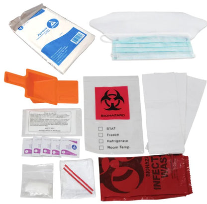 Kemp USA Bloodborne Pathogen Kit in Plastic Case medical supply