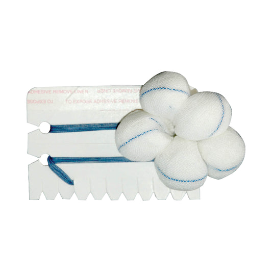 American White Cross Sterile Tonsil Sponges 1 inch Large medical supply