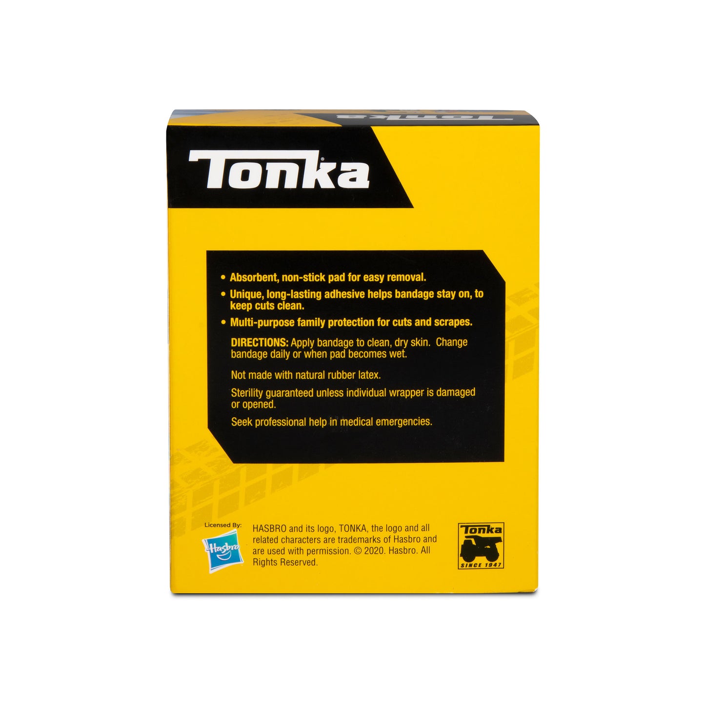 American White Cross Tonka Stat Strip Adhesive Bandages 3/4 x 3 in Case of 1200 medical supply