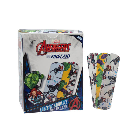 American White Cross Avengers Stat Strip Adhesive Bandages 3/4 inch x 3 inch Case medical supply