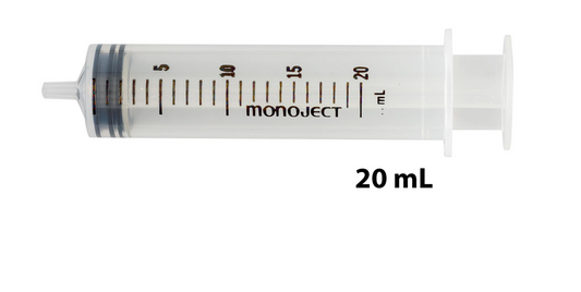 Cardinal Health 20mL Luer Lock Syringe Case of 160 medical supply