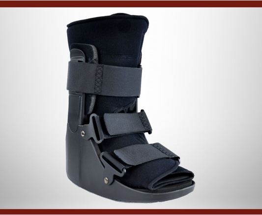 TLC DME Low Top Polymer Walking Boot Non Air Large medical supply