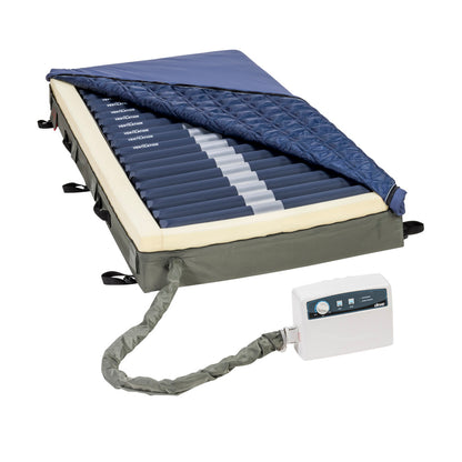 PreserveTech, Med-Aire Edge, Alternating Pressure & Low Air Loss Mattress Replacement System, Analog (14360-B)