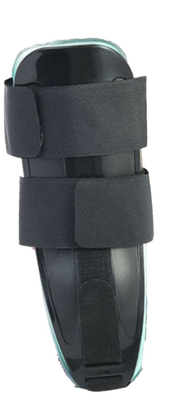 TLC DME Air Stirrup Ankle Brace Adult Universal Black medical supply