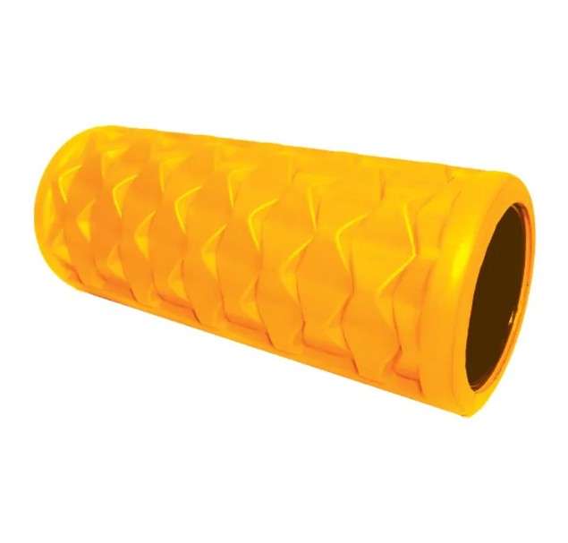 Kemp USA Foam Roller for Massage and Back Pain Orange 13 inch medical supply