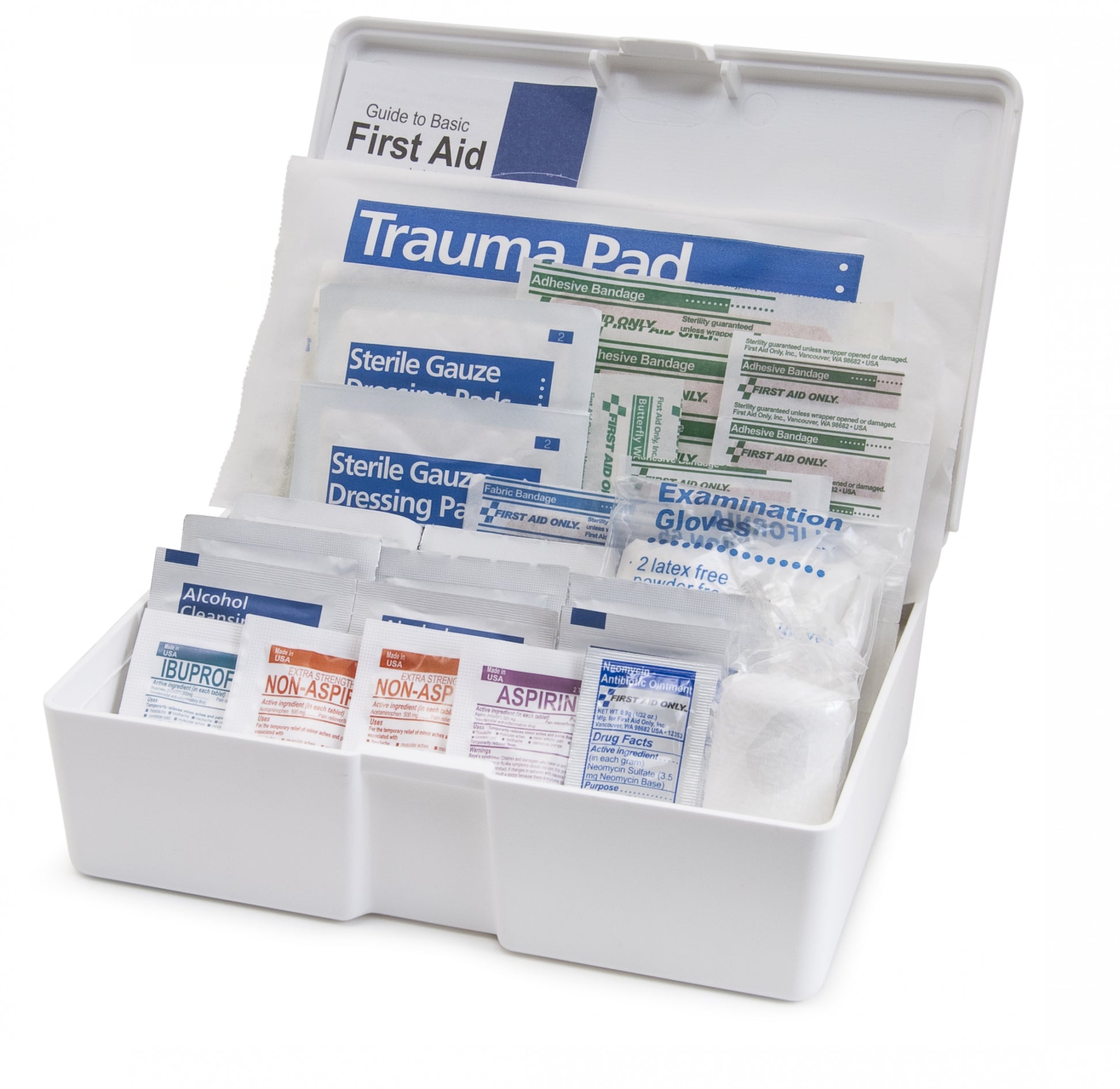 Grafco First Aid Travel Kit 7 1/8 x 5 1/8 x 2 in medical supply