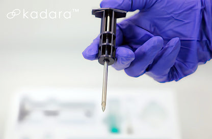 Kadara Medical 3.2mm Stainless Steel Disposable Trocar Kit, Small Gloves, Case of 16 (3.2SSSG) medical supply