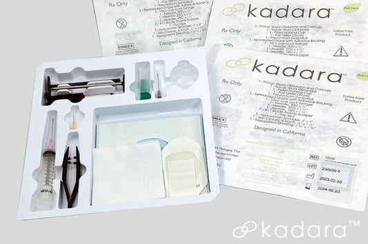 Kadara Medical 3.2mm Stainless Steel Disposable Trocar Kit, Small Gloves, Case of 16 (3.2SSSG) medical supply