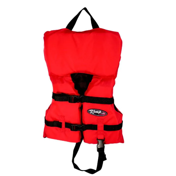 Infant Life Jacket, Blue & Black (20-002-INFANT-BLU), Red