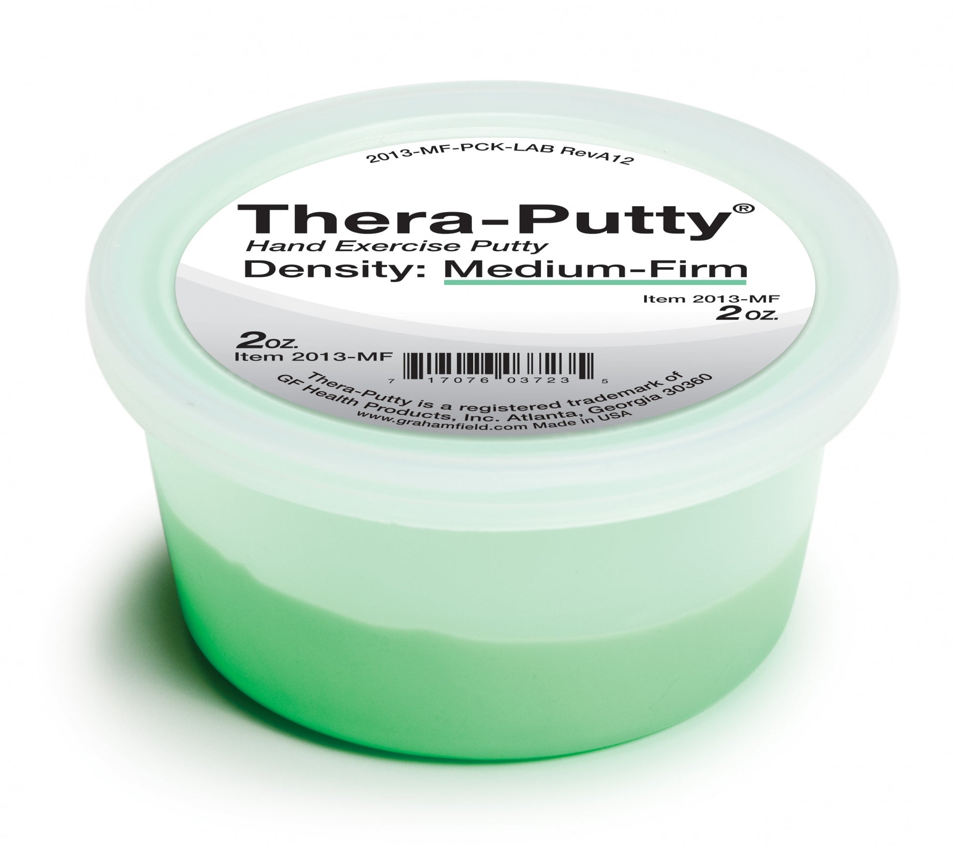 Lumex Thera-Putty 2oz Medium-Firm Green medical supply