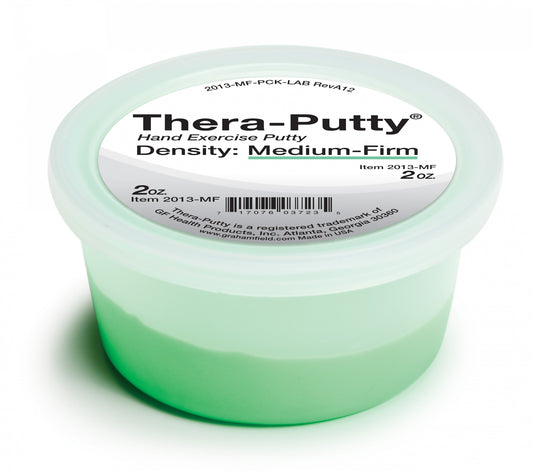 Lumex Thera-Putty 2oz Medium-Firm Green medical supply