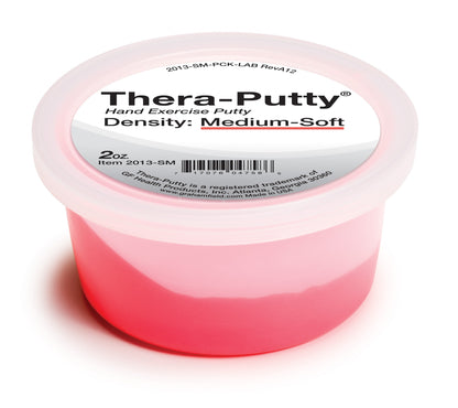 Lumex Thera-Putty 2oz Soft-Medium Red medical supply