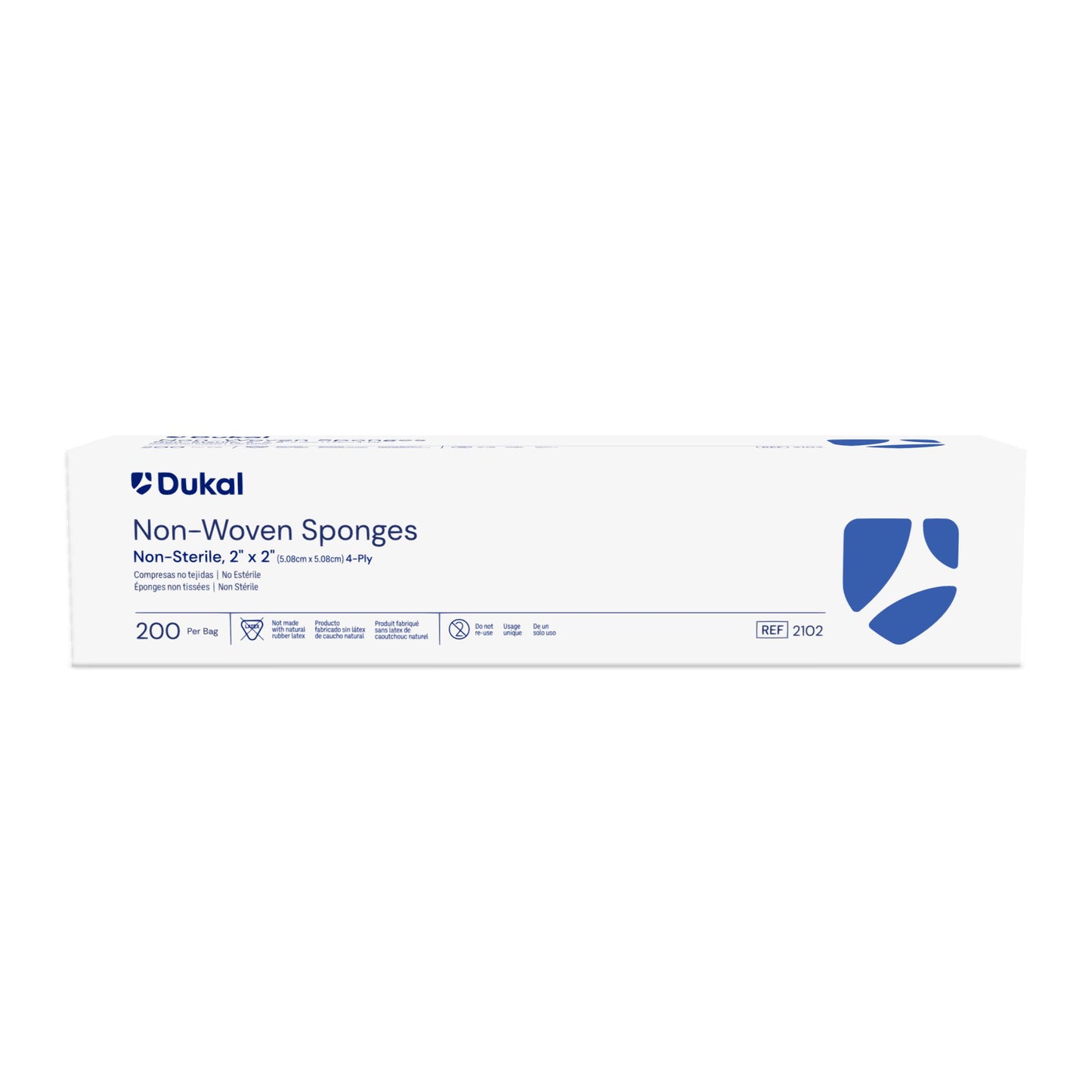 Dukal Clinisorb Non-Woven Sponges 2 x 2 4-Ply Case medical supply