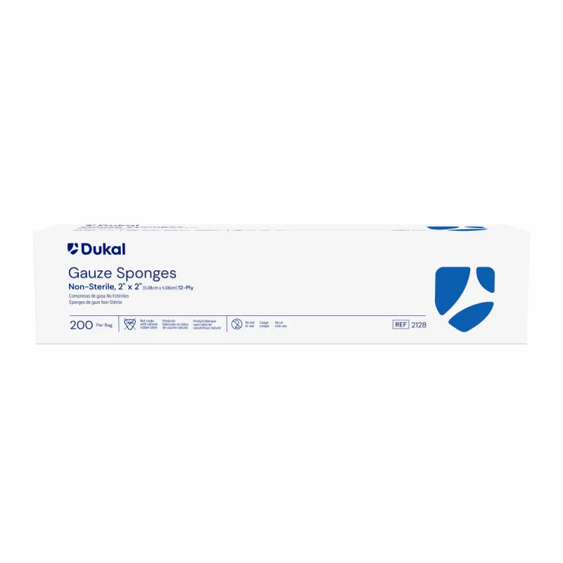 Dukal Gauze Sponges 12-Ply 2 inch x 2 inch medical supply