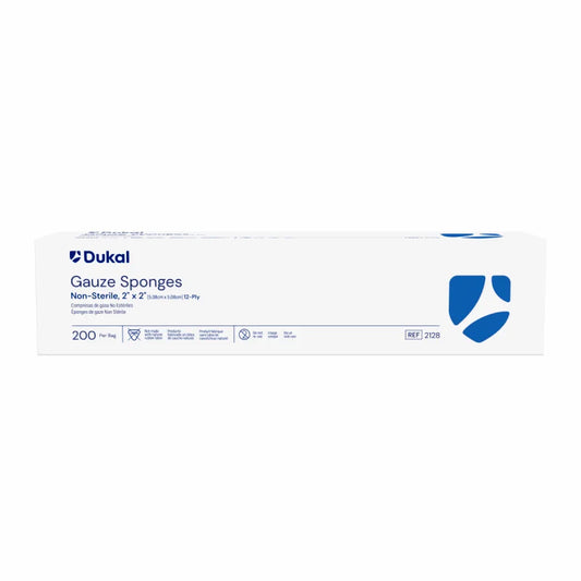Dukal Gauze Sponges 12-Ply 2 inch x 2 inch medical supply