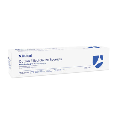 Dukal Gauze Sponges 2 inch x 2 inch 8-Ply medical supply