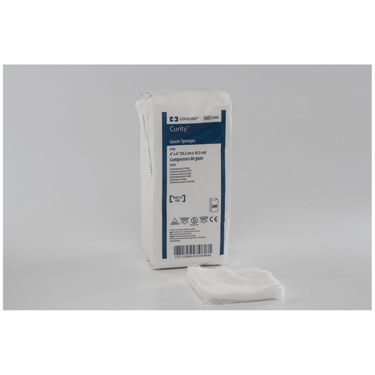 Cardinal Health Curity Gauze Sponge 4 x 4 inch 12-Ply Bag medical supply