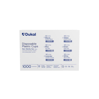 Dukal Plastic Drinking Cups 5 oz Blue medical supply