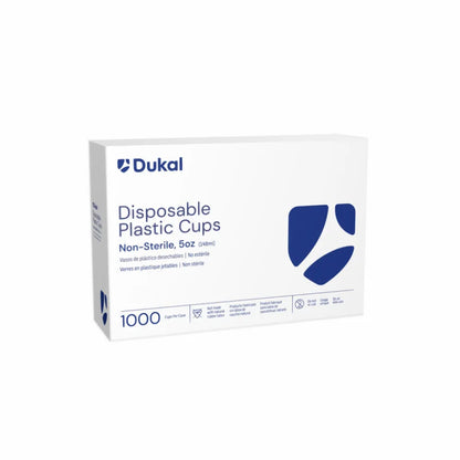 Dukal Plastic Drinking Cups 5 oz Blue medical supply
