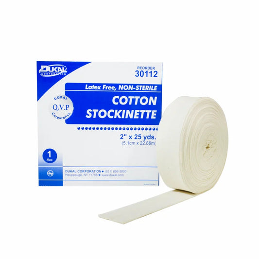 Dukal Cotton Stockinette 2 inch x 25 yd Case of 6 medical supply