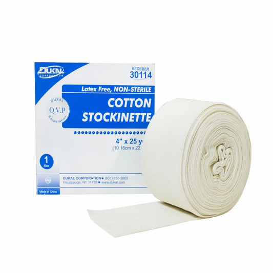 Dukal Cotton Stockinette 4 inch x 25 yd Case of 6 medical supply