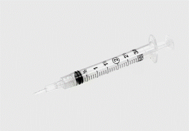 BD 3cc Cannula with Syringe Blunt Tip Case medical supply