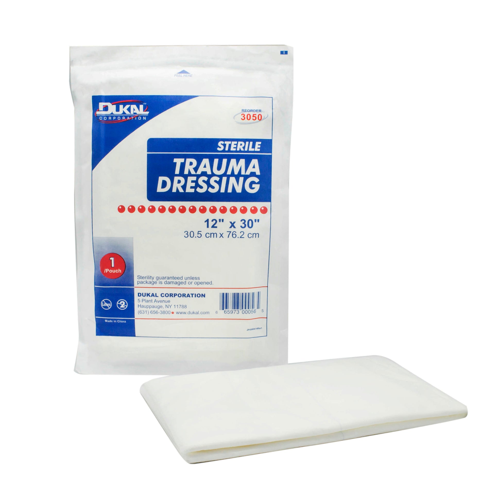 Dukal Sterile Trauma Dressing 12 x 30 inch medical supply