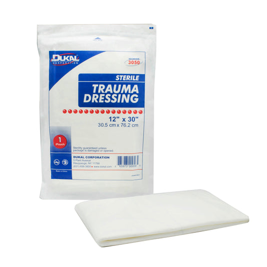 Dukal Sterile Trauma Dressing 12 x 30 inch medical supply