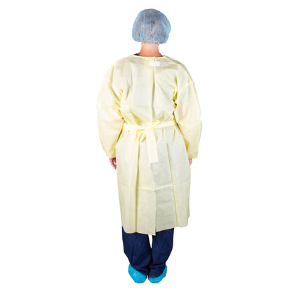 Dukal AAMI Level 2 Isolation Gown Case of 100 medical supply