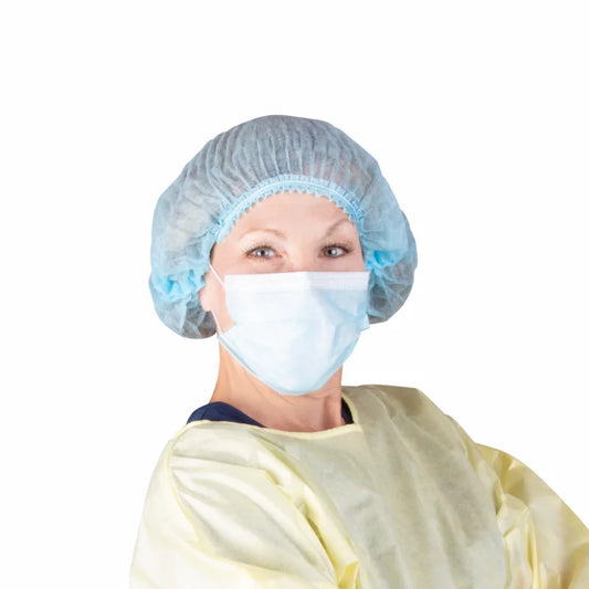 Dukal Bouffant Cap 21 inch Case of 1000 medical supply